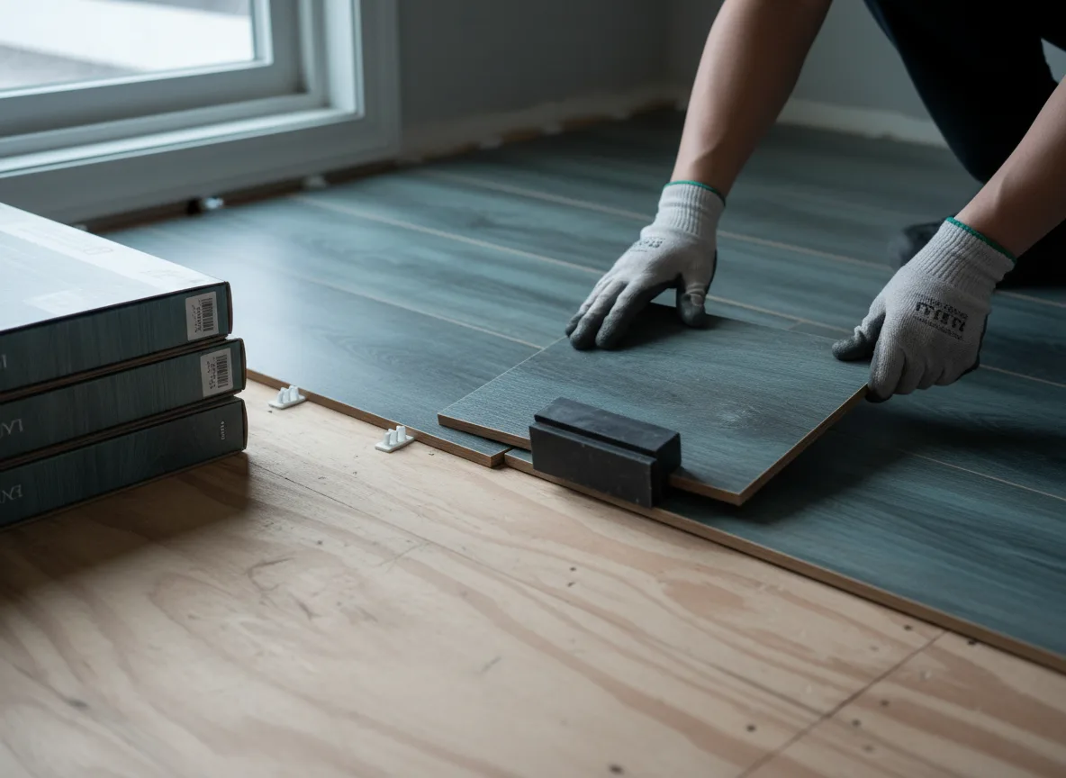 Luxury Vinyl Plank Installation company in Andale, KS